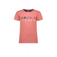 B.Nosy meisjes T-shirt met print Geranium Pink
